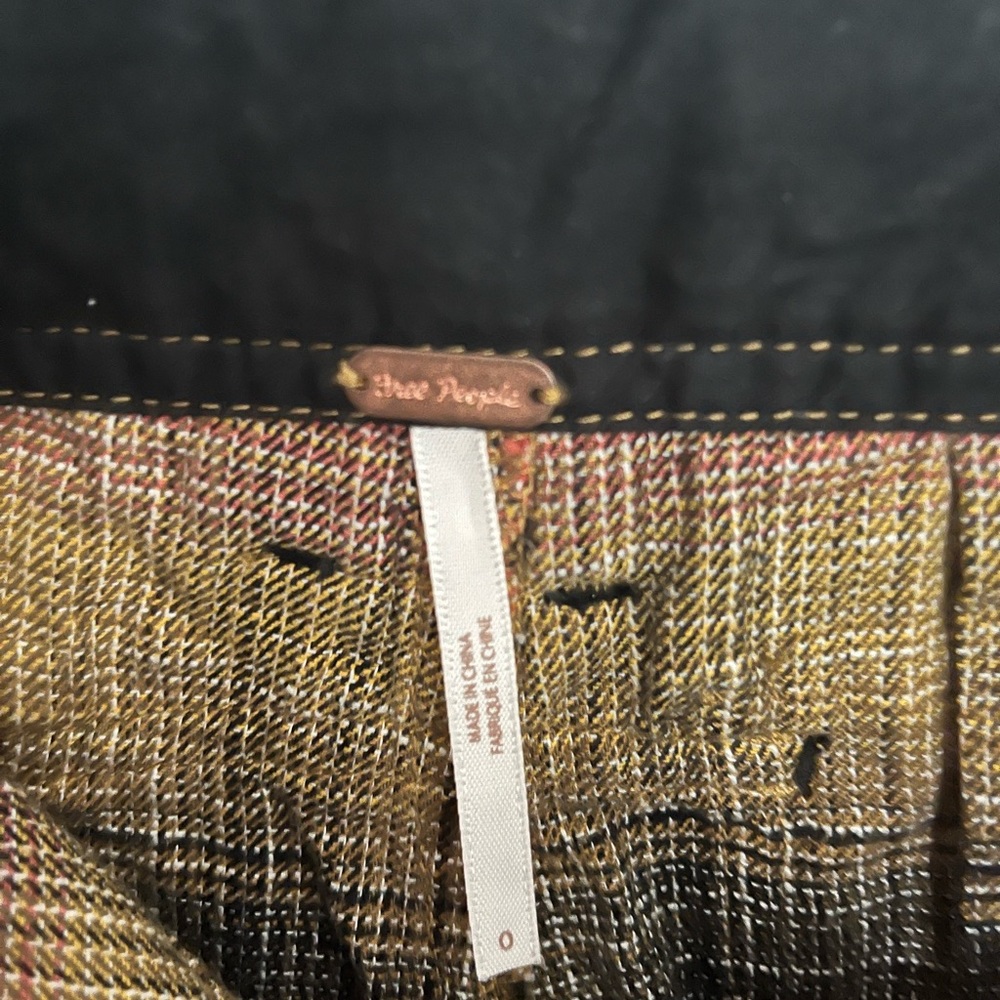 Free People wide leg cropped pant